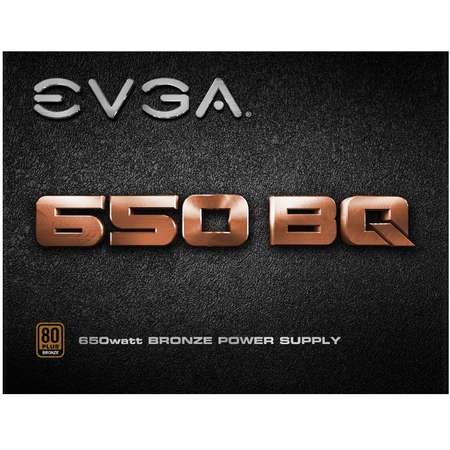 Sursa EVGA BQ 650W 80 PLUS Bronze