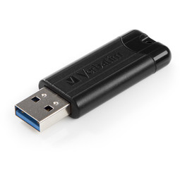 Verbatim Verbatim USB DRIVE 3.0 16 GB PINSTRIPE NEGRU - imagine 2