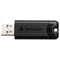 Memorie USB Verbatim PinStripe 128GB USB 3.0 Black