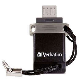 Memorie USB Verbatim Dual Drive OTG 16GB USB 2.0 Black