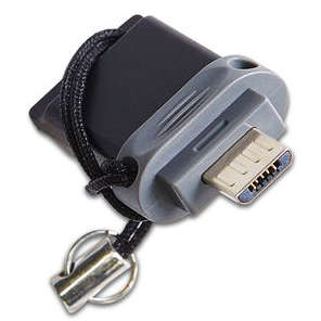 Memorie USB Verbatim Dual Drive OTG 16GB USB 2.0 Black