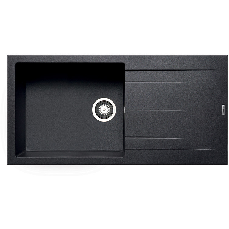 Chiuveta de bucatarie Pyragranite Alazia 100x50 1B 1D Carbon