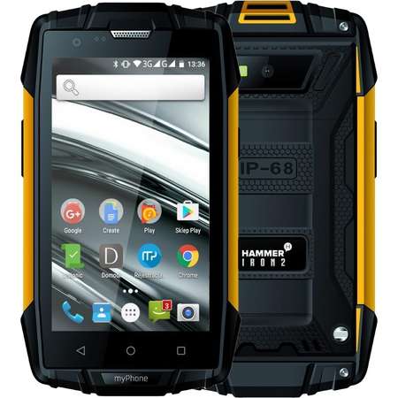 Smartphone MyPhone Hammer Iron 2 8GB Dual Sim 4G Orange