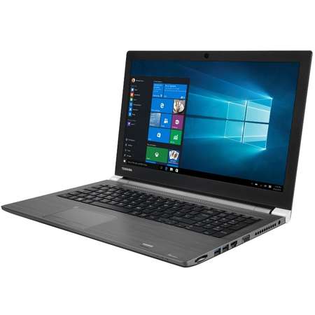 Laptop Toshiba Tecra A50-C-201 15.6 inch Full HD Intel Core i7-6500U 16GB DDR3 256GB SSD Windows 10 Pro Black