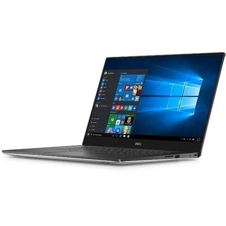 Laptop Dell XPS 15 9560 15.6 inch Full HD Intel Core i7-7700HQ 8GB DDR4 256GB SSD nVidia GeForce GTX 1050 4GB Windows 10 Pro Silver