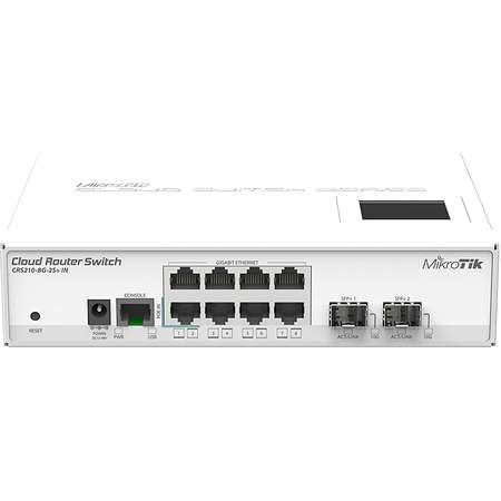 Router MikroTik CRS210-8G-2S IN
