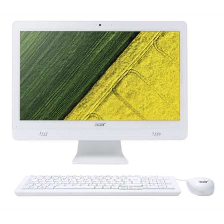 Sistem All in One Acer Aspire C20-720 19.5 inch HD+  Intel Pentium J3710 4GB DDR3 1TB HDD White
