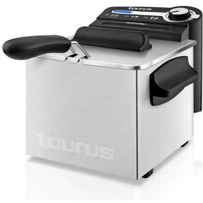 Friteuza cu Filtrare Ulei Taurus Professional 2 Plus 1700W Capacitate Ulei 2l Termostat reglabil Inox