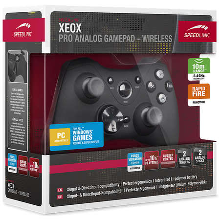Gamepad SpeedLink XEOX Pro Analog Wireless Black
