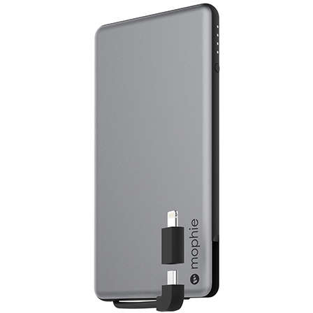 Baterie externa Mophie Powerstation Plus Mini 4000 mAh Silver pentru Apple iPhone 7