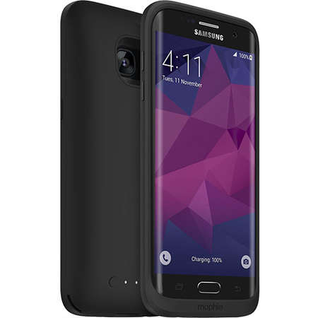 Baterie externa Mophie cu Husa 3300 mAh Juice Pack Black pentru Samsung Galaxy S7 Edge
