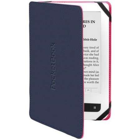 Husa eBook Reader PocketBook Double Side crimson / blue pentru Touch 622 / 623