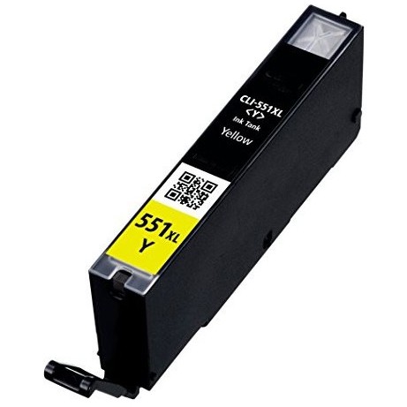 Cartus compatibil CLI-551XL Yellow pentru imprimante Canon