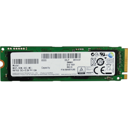 SSD Samsung SSD SM961 128GB PCI-E support NVMe 3100/700Mb/s