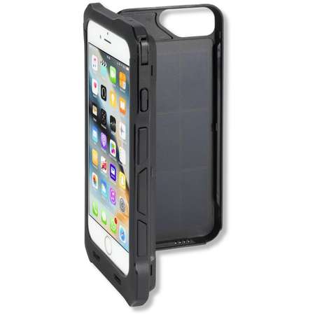 Carcasa cu baterie 4smarts MIAMI Solar Power Case 2500 mAh iPhone 6/6S Black