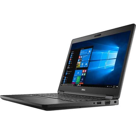 Laptop Dell Latitude 5480 14 inch Full HD Intel Core i7-7600U 8GB DDR4 256GB SSD Linux Black