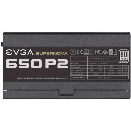Sursa EVGA SuperNOVA 650 P2 650W 80 PLUS Platinum