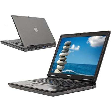 Laptop refurbished Dell D630 Core 2 Duo T7300 2.0GHz 2GB DDR2 80GB Sata DVD 14.1 inch port Serial Soft Preinstalat Windows 10 Home