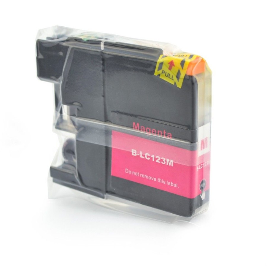 Consumabil Cartus compatibil LC123M pentru Brother Magenta