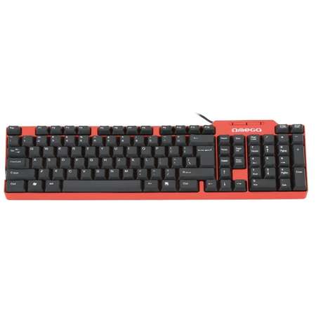 Tastatura Omega OK-08 Red