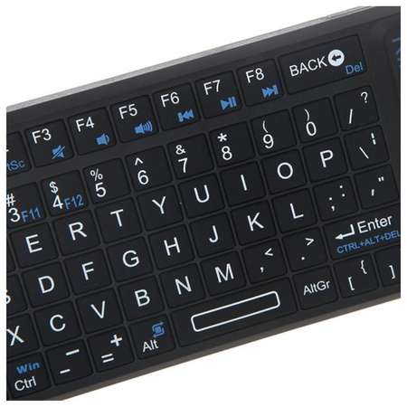 Tastatura SMART Rii tek mini X1 Wireless Touchpad Negru