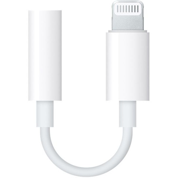 Adaptor Apple pentru Jack 3.5mm de la Lightning MFI White — imaginea 2