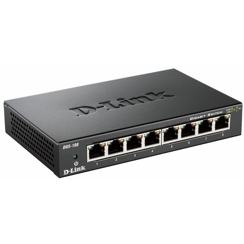 Switch Gigabit DGS-108