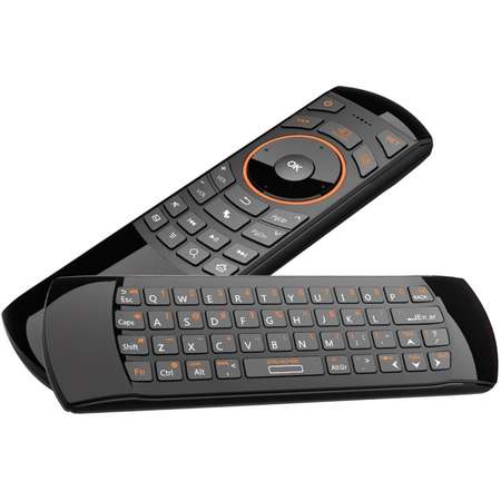Tastatura Rii tek cu Telecomanda IR universala  si Air mouse pentru Smart TV