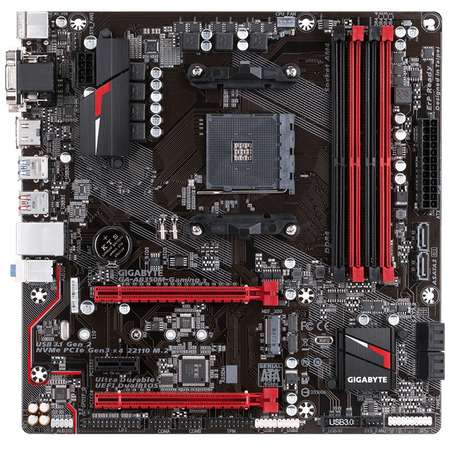 Placa de baza Gigabyte AB350M-Gaming 3 AMD AM4 mATX