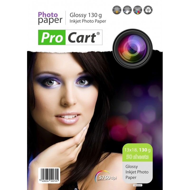 Hartie foto 50 coli High Glossy 13x18 130g