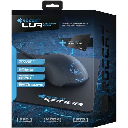 Mouse Gaming Roccat Kit Lua + Kanga Mini