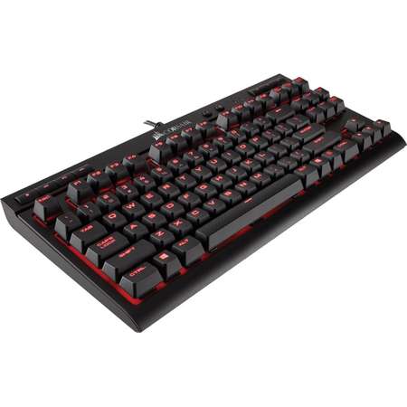 Tastatura Gaming Corsair K63 Red LED Cherry MX Red Layout NA