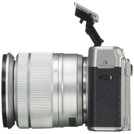 Aparat foto Mirrorless Fujifilm X-A10 16.3 Mpx Kit 16-50mm Silver