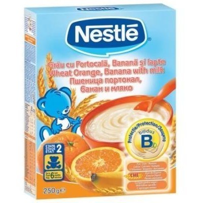 Cereale copii Nestle grau portocale banane 250g thumbnail