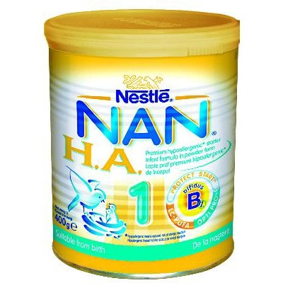 Lapte praf NESTLE Nan HA1 cu Protect Start 400g de la nastere