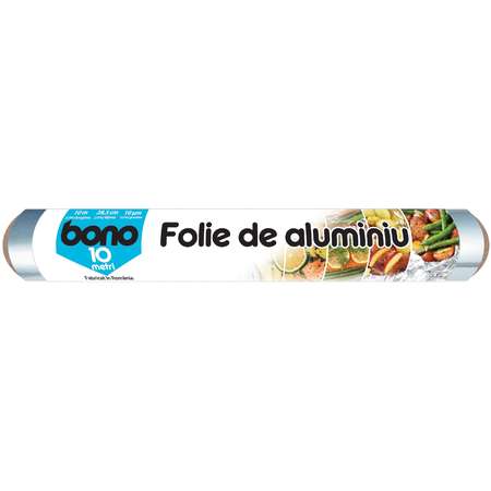 Folie aluminiu Bono 10m