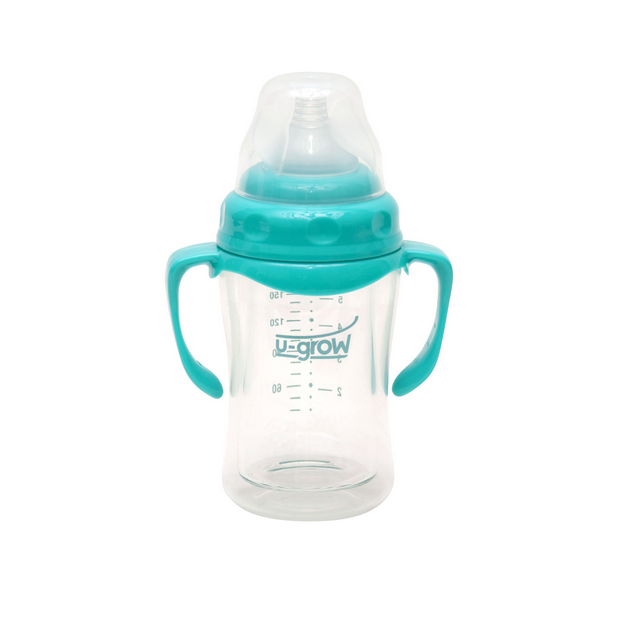 Biberon A-1077 cu gat larg sticla 180ml