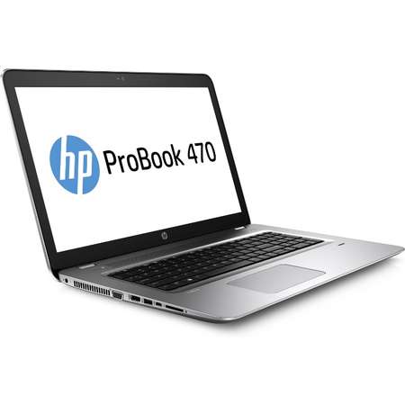 Laptop HP ProBook 470 G4 17.3 inch HD+ Intel Core i3-7100U 4GB DDR4 500GB HDD FPR Silver cu geanta laptop
