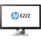 Monitor HP EliteDisplay E222 21.5 inch 7ms Black Silver