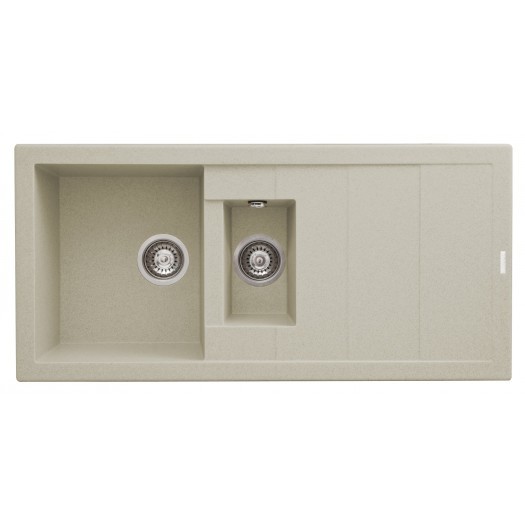 Chiuveta de bucatarie Granit Pyramis STUDIO 100 x 48 1 1/2B 1D Bej