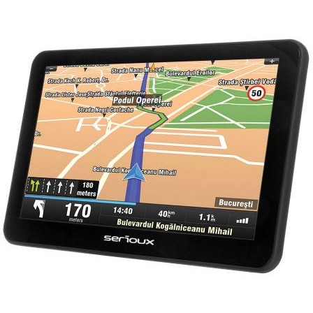 Sistem de navigatie Urban Pilot UPQ700 7.0 harta Europei Mireo Don't Panic Actualizari pe viata a hartilor