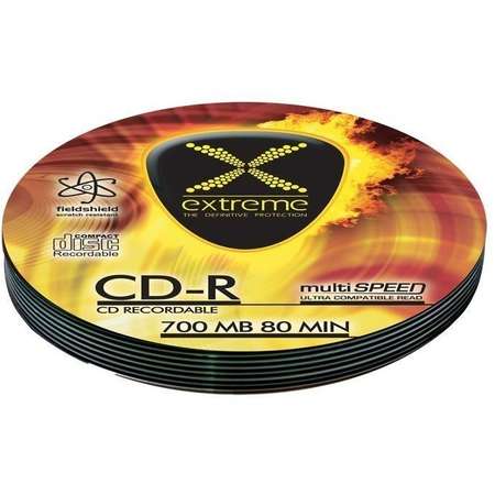 Mediu optic Esperanza CD-R EXTREME  Soft Pack  700MB  52x  Silver  10 bucati