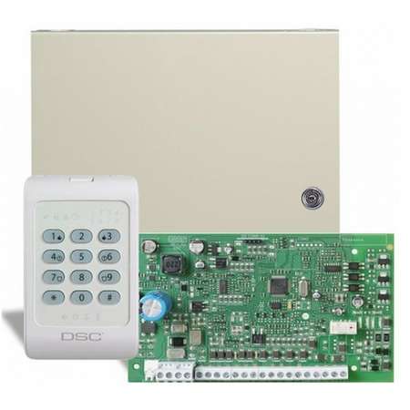 Sistem de alarma DSC PC1404 4 ZONE+TASTATURA