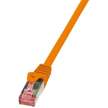 Cablu retea Logilink Patch Cat 6 S/FTP PIMF PrimeLine 5m portocaliu