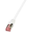 Cablu retea Logilink Patchcord Cat 6 S/FTP PIMF PrimeLine 10m alb