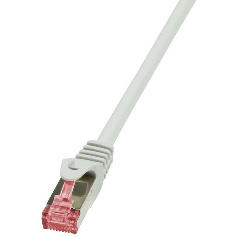 Cablu retea Patchcord Cat 6A 10G S/FTP PIMF PrimeLine 2m gri