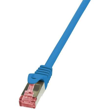 Cablu retea Logilink Patchcord Cat 6 S/FTP PIMF PrimeLine 10m albastru