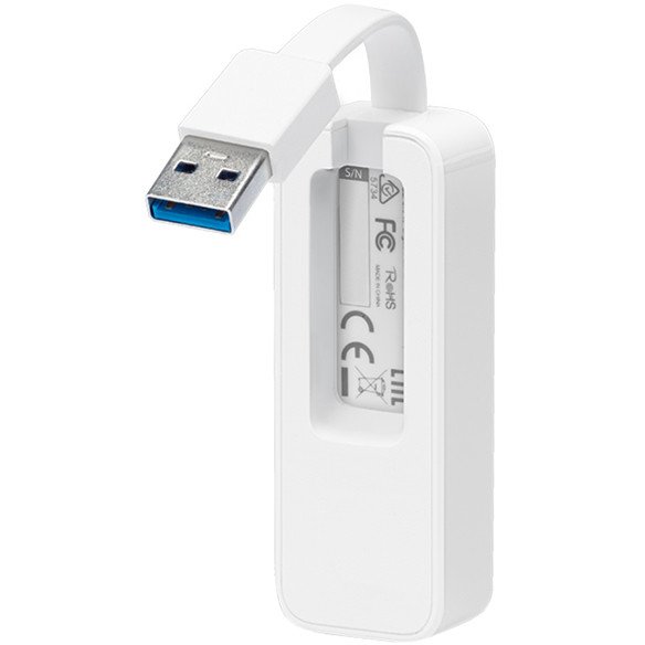 Adaptor Ethernet TP-Link USB 3.0 UE300 Gigabit Alb — imaginea 6