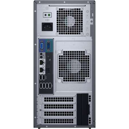 Server Dell PowerEdge T130 Tower Intel Xeon E3-1220 v5 8GB DDR4 UDIMM 1TB HDD SATA Black