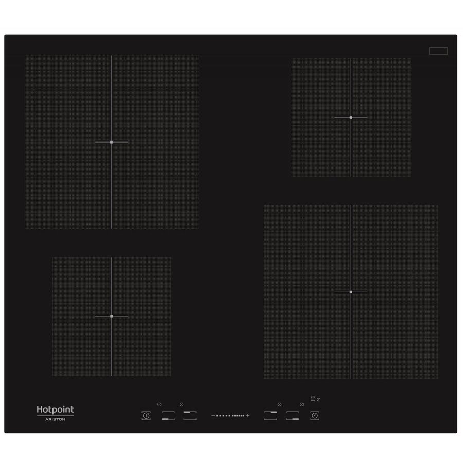 Plita KIS 640 B Inductie 4 zone de gatit 59 cm Timer Touch Control Negru